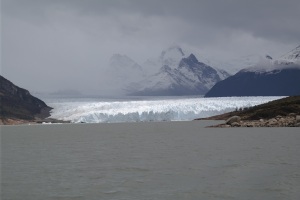 Lateral del glaciar desde el brazo rico