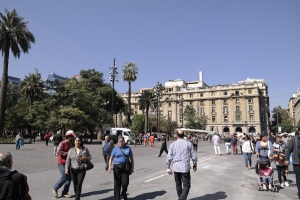 Plaza de armas de Santiago